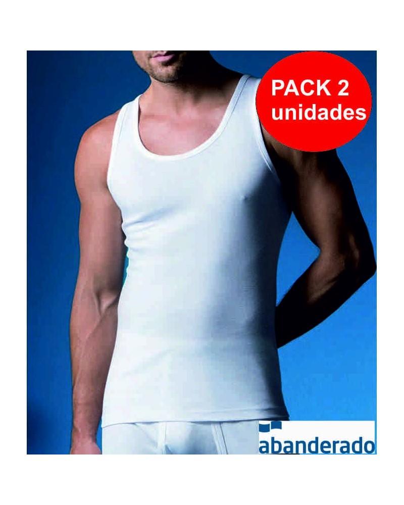 pack 2 camisetas hombreras 2300 abanderado