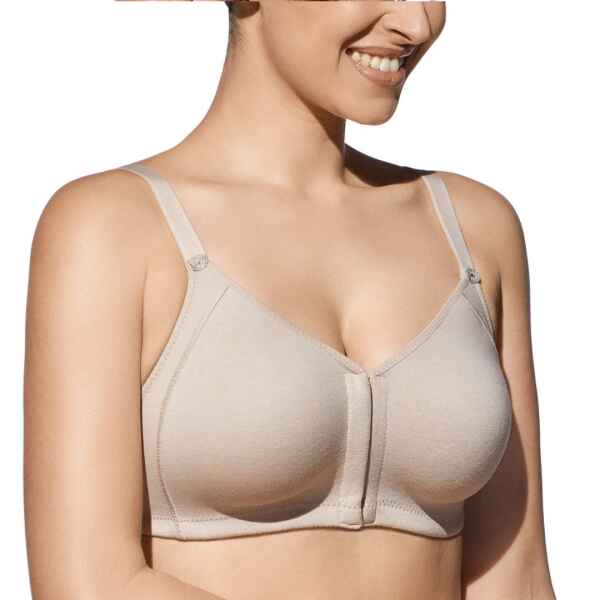 Sujetador Selene MARTA sin Aros Atado Adelante Copa B - tierra