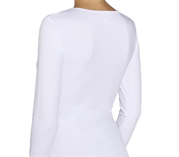 Camiseta Térmica Ysabel Mora de Manga Larga - Blanca