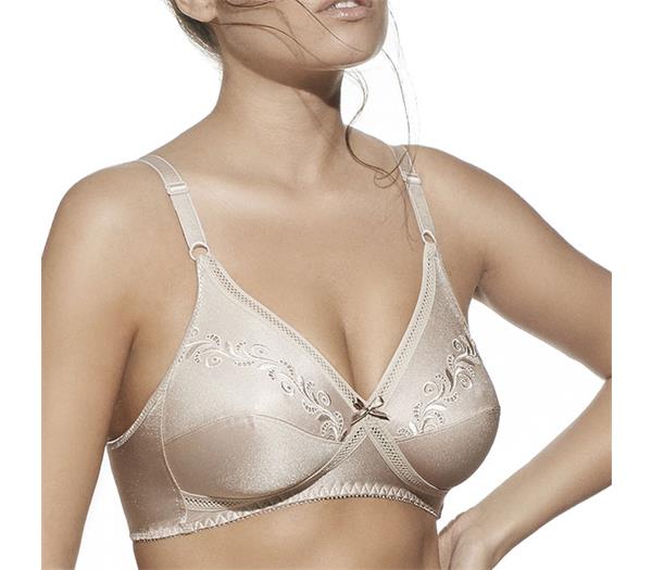 Sujetador Selene EVANNA sin Aros Copa B - Tierra