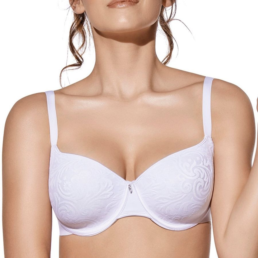 Sujetador Selene MORELLA con Aros Copa C - Blanco