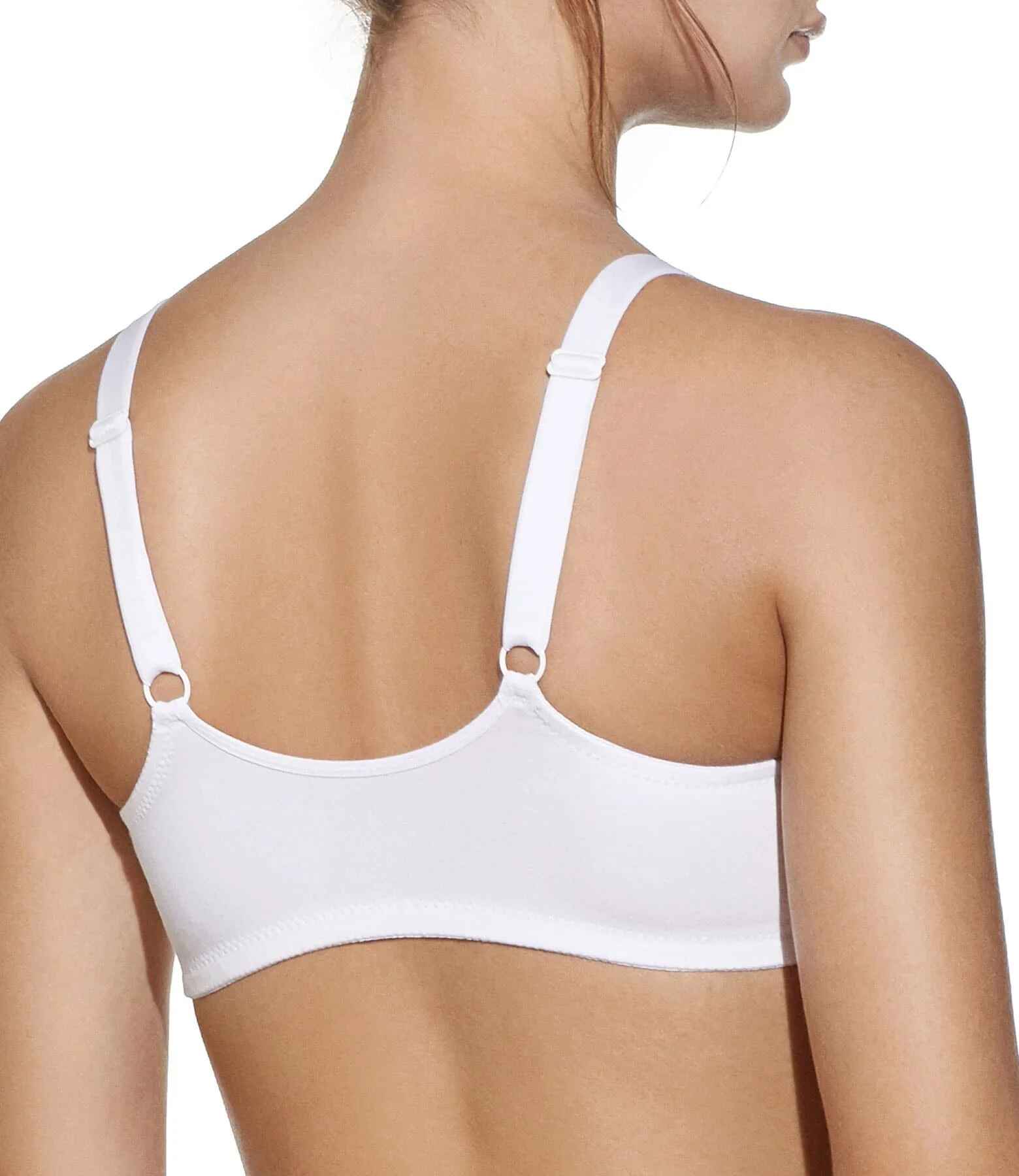 Sujetador Selene MARTA sin Aros Atado Adelante Copa B - Blanco