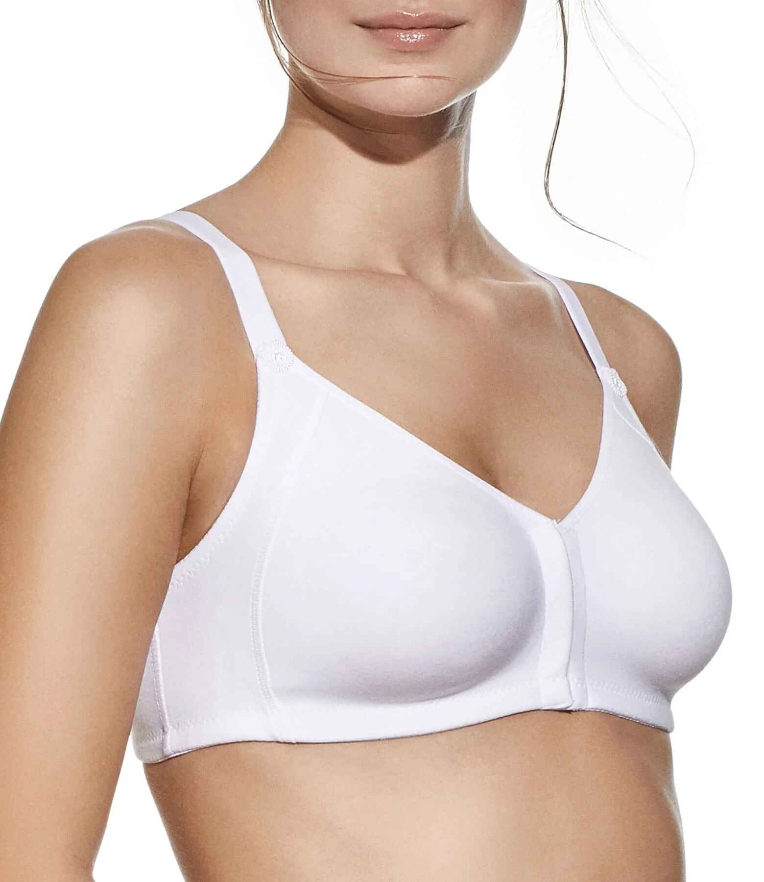Sujetador Selene MARTA sin Aros Atado Adelante Copa B - Blanco