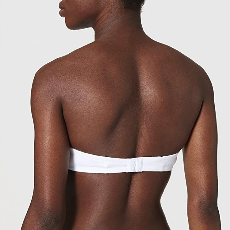 Sujetador Selene CARLOTA Doble Push-up sin Tirantes Copa B - Blanco
