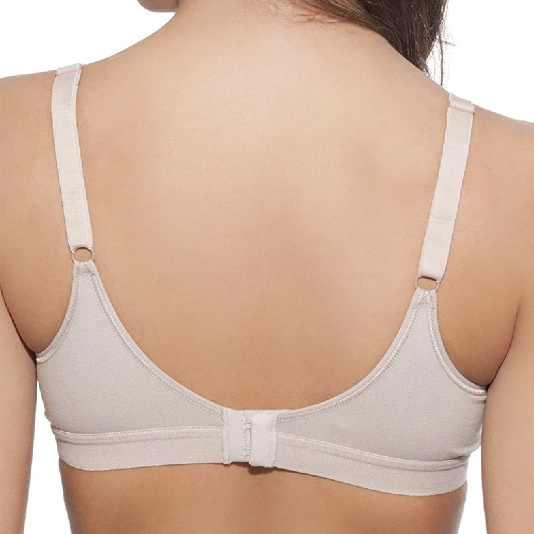 Sujetador Selena Confort Deportivo sin Aros Copa B - Tierra
