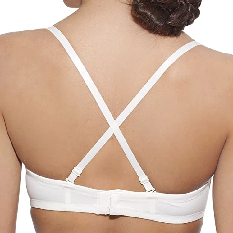 Sujetador Selene ESMERALDA sin Tirantes Copa C - Blanco