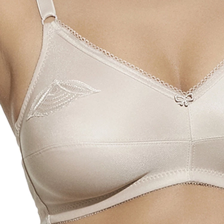 Sujetador Selene FLOR sin Aros Copa B - Tierra