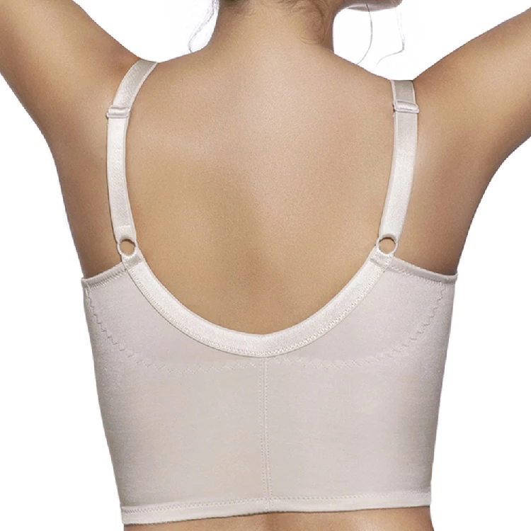 Sujetador Selene LEONOR de Cuerpo con Apertura Delantera Copa B - Tierra