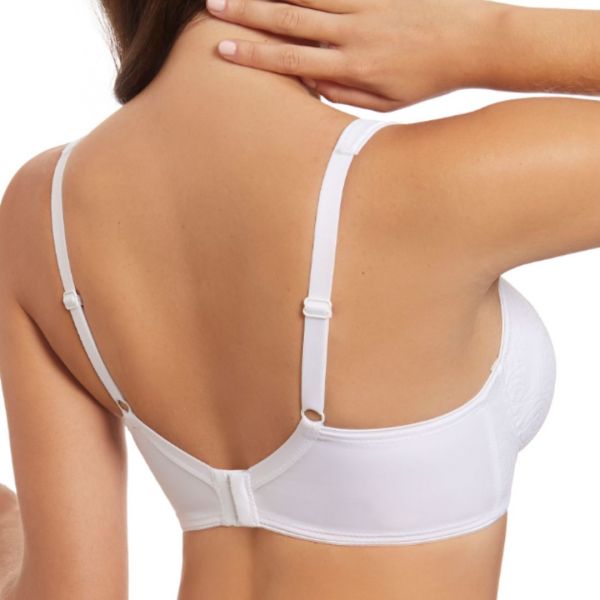 Sujetador Selene TERESA con Aros Copa C - Blanco