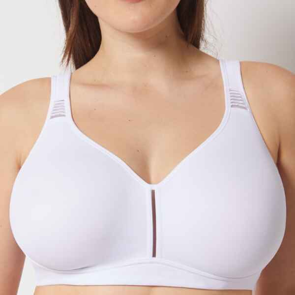 Sujetador Selene ELVIRA sin Aros Copa D - Blanco