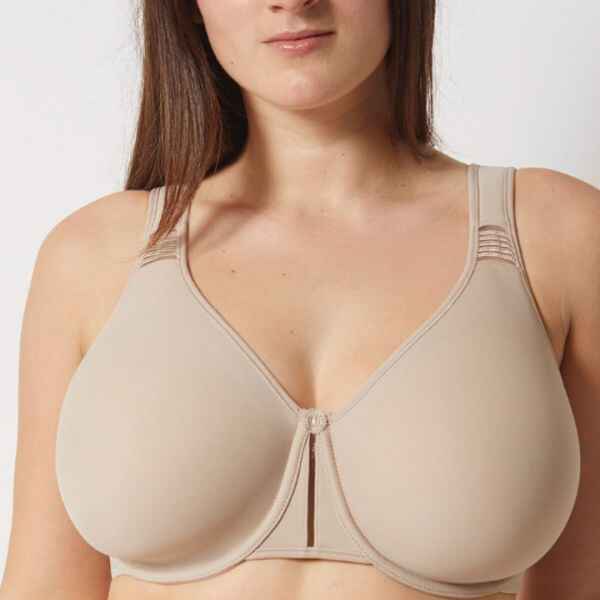 Sujetador Selene LOREA con Aros Gran Capacidad Copa D - Tierra