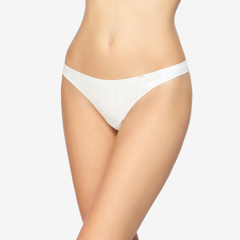 Tanga Algodón Canalé AVET (34195) Blanca