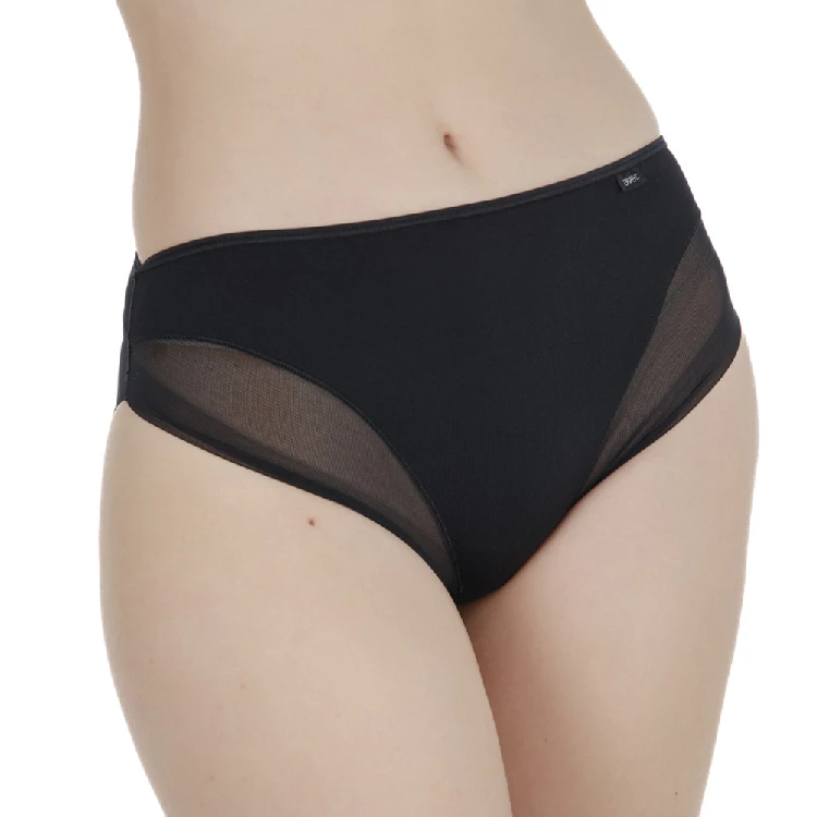 Braga Avet (32188) de Microfibra Efecto Tanga Negro