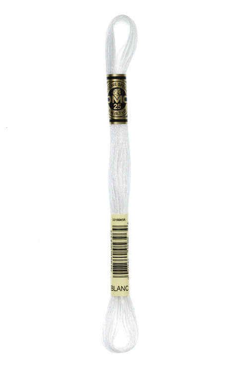 hilo dmc BLANC blanco