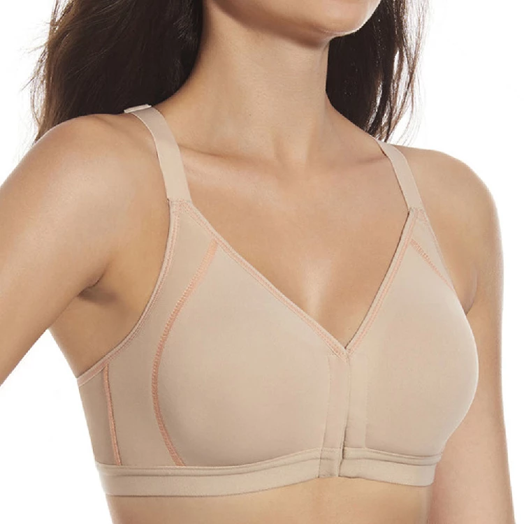 Sujetador Selene NORA Deportivo sin Aros Atado Adelante Copa B Tierra