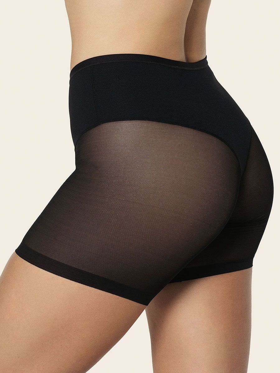 Faja Short Antirroce Leonisa (012769) Negro