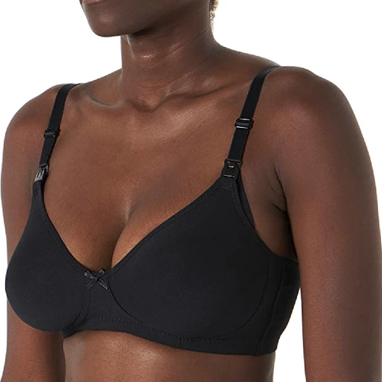 Sujetador Selene AMANDA Maternal sin Aros Copa C Negro