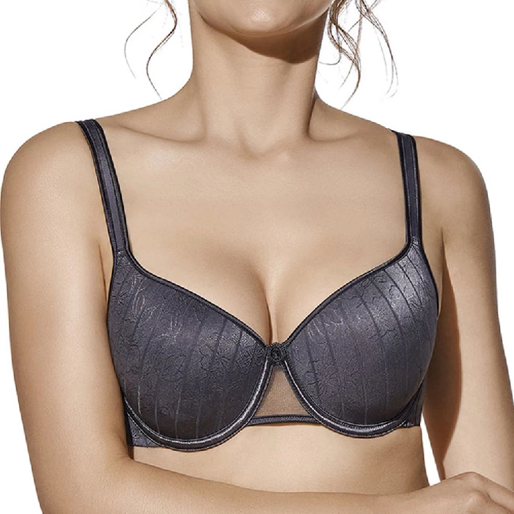 Sujetador Selene Vanesa con Aros Copa C Gris