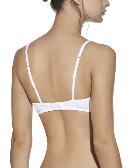 Sujetador Selene CRIS con Aros Copa B - Blanco