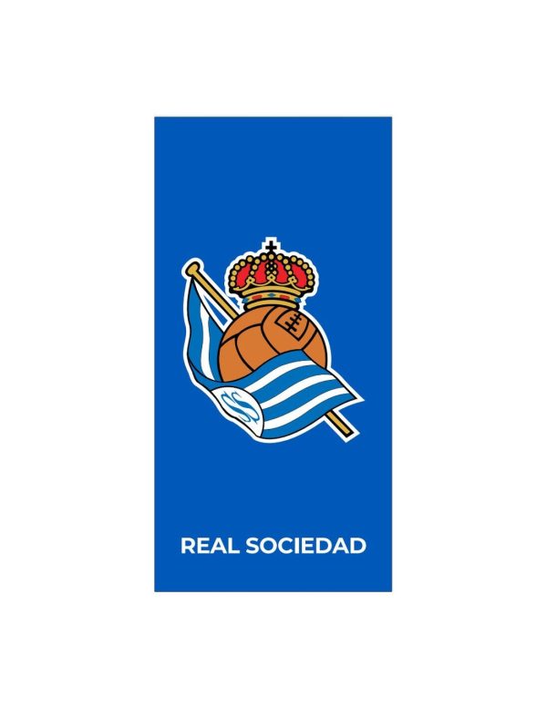 toalla piscina escudo real sociedad microfibra